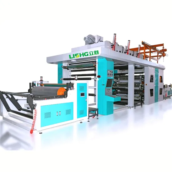 6-Farben-Hochgeschwindigkeits-Automatik-PP/Papiertüte/Nicht